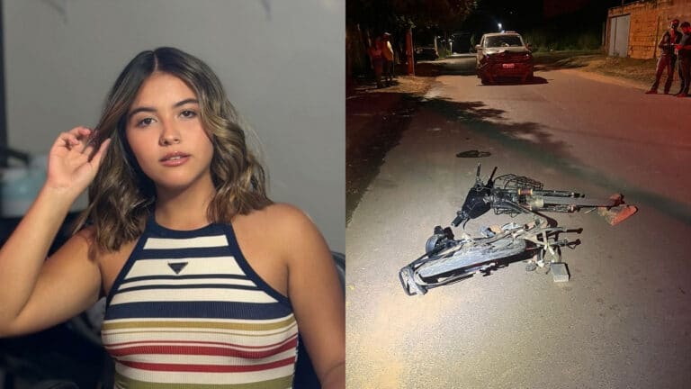 Morre menina de 13 anos atingida por Amarok enquanto andava de bicicleta elétrica em Brasilândia de Minas