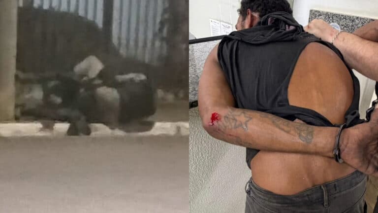 Foragido apontado como maior ladrão de fios de João Pinheiro tenta resistir mas é preso pela Polícia