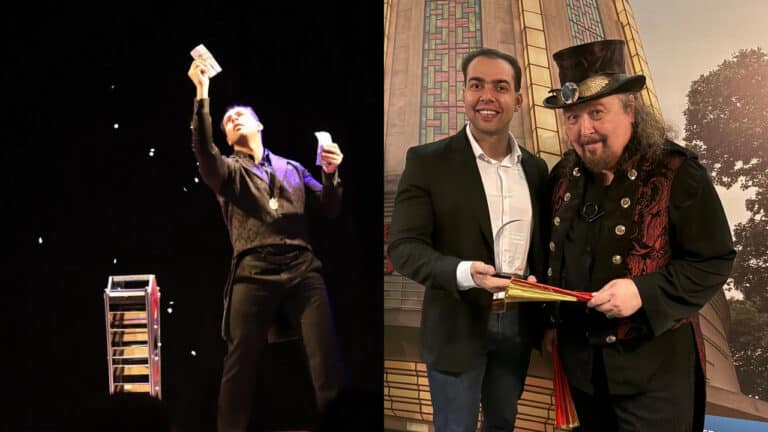 De João Pinheiro para o mundo! Mágico pinheirense conquista 2º lugar em Festival Internacional de Ilusionismo