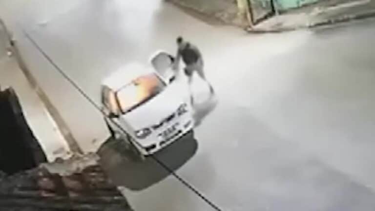 Que mancada! Homem incendeia carro errado ao tentar se vingar do ex em Minas Gerais