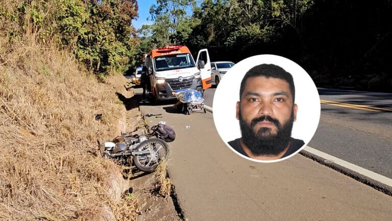 Motociclista é encontrado morto às margens da MGC-354 em Patos de Minas; SAMU tentou reanimá-lo por 50 minutos