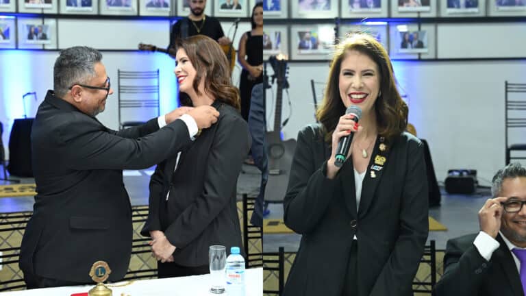 Momento histórico! Após 42 anos, Lions Clube de João Pinheiro tem sua primeira presidente mulher