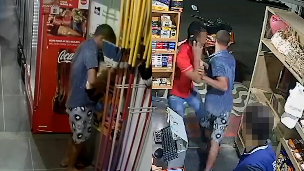 Homem finge comprar pão para furtar café escondido na roupa em mercado, mas acaba sendo pego em João Pinheiro