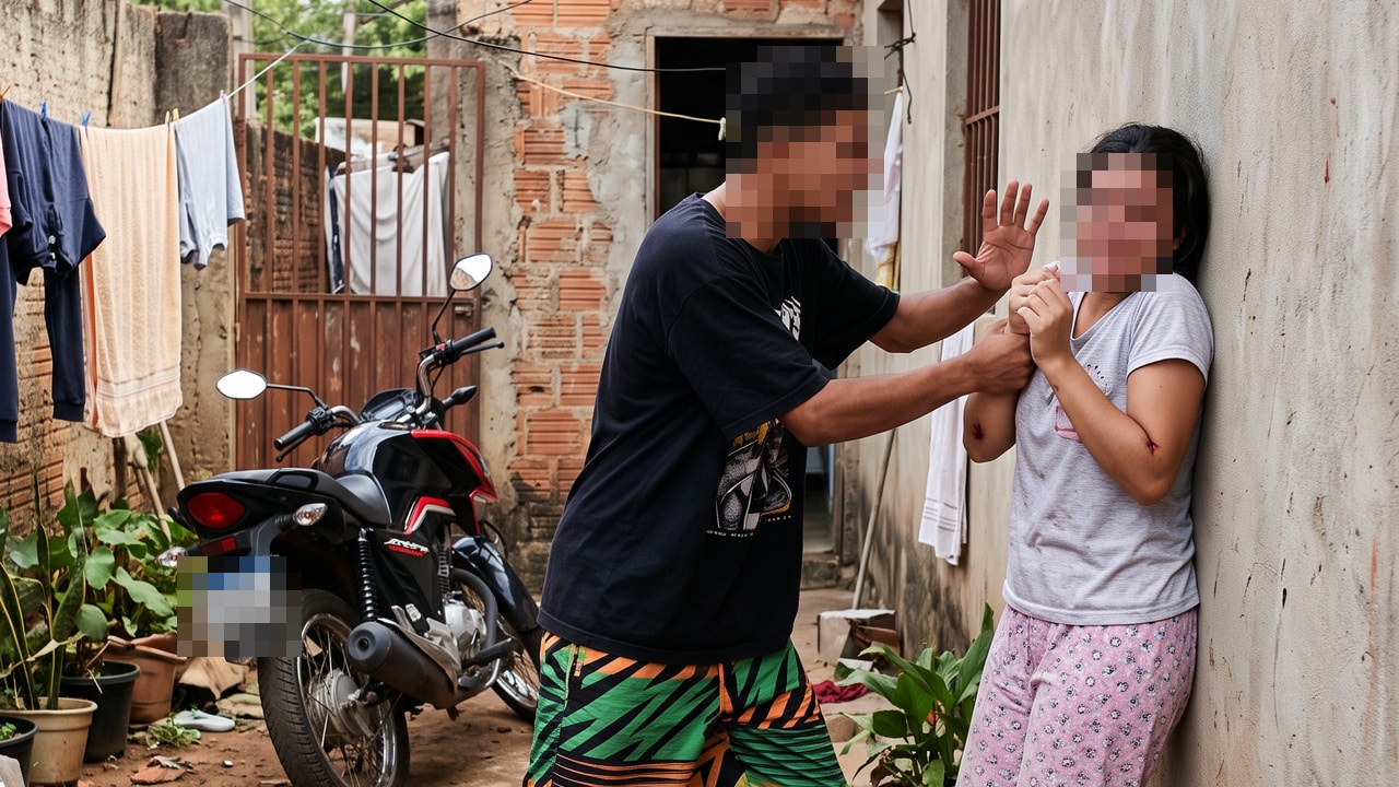 Jovem pega moto da irmã enquanto ela dormia, agride e ainda joga tijolos contra ela em João Pinheiro