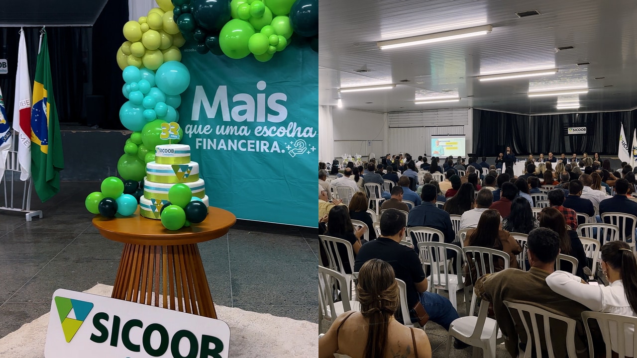 Sicoob Credipinho celebra 33 anos em João Pinheiro com quase meio bilhão em ativos e 23 mil cooperados