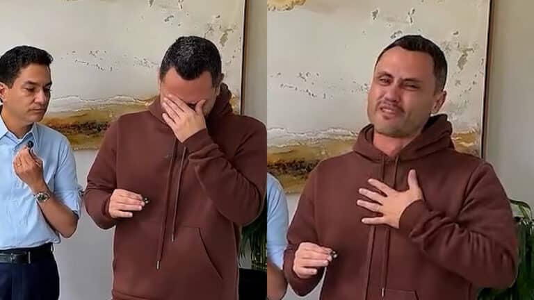 Aos prantos, Cleitinho pede perdão e desiste da disputa pelo governo de Minas Gerais em 2026