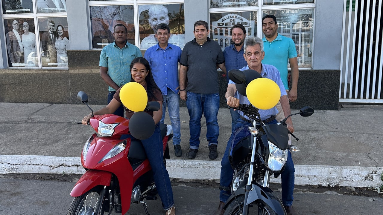 Motos entregues! Confira os ganhadores da 4ª Ação Solidária da Assembléia de Deus Missão em João Pinheiro