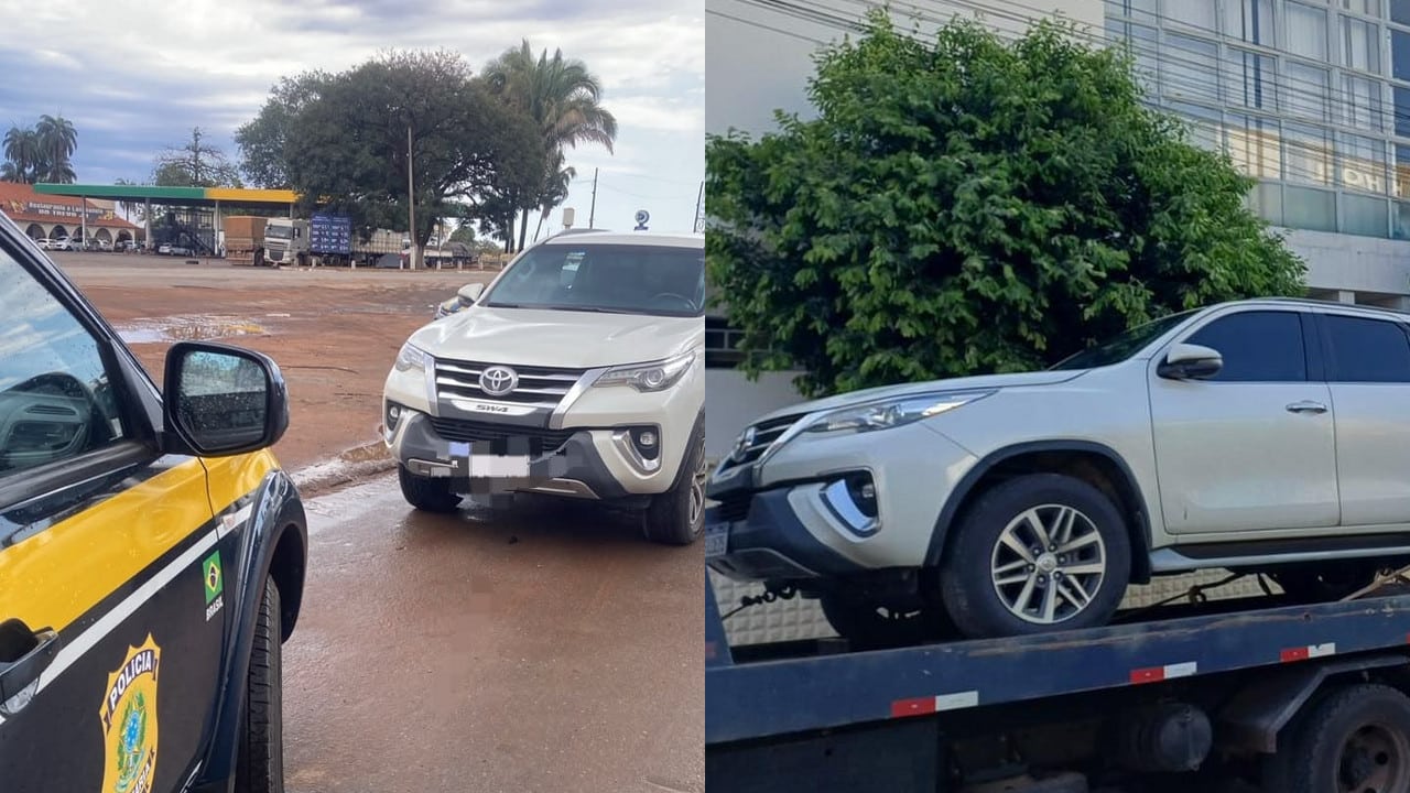Mulher recebe R$ 1.500 para transportar SW4 clonada até João Pinheiro e acaba presa pela PRF na BR-040