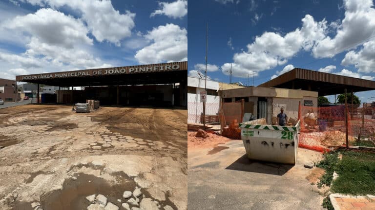 Após anos de abandono, reforma de mais de R$ 700 mil muda a cara da rodoviária de João Pinheiro