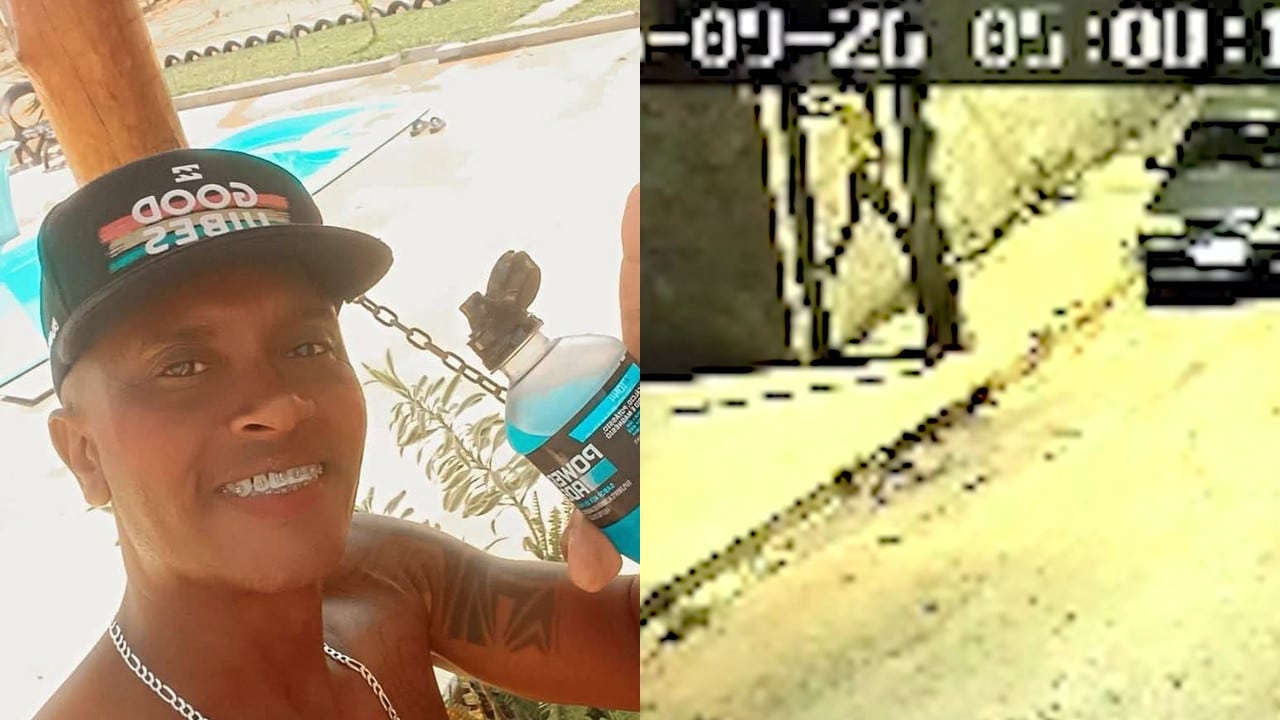 Vídeo mostra Quintino Júnior tentando pular muro da casa da ex antes de ser morto com tiro na cabeça em João Pinheiro