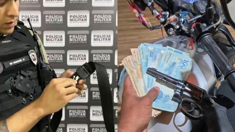 Criatividade no crime? Traficante que fazia delivery de drogas é preso com cocaína escondida no cinto em João Pinheiro