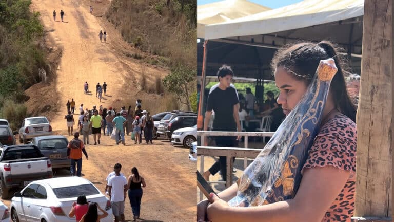 Não é pedir, é agradecer": fiéis contam as graças que os levaram ao Santuário da Coenge, em João Pinheiro