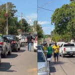 Simpatizantes de Flávio Bolsonaro promovem carreata em João Pinheiro na véspera do segundo turno